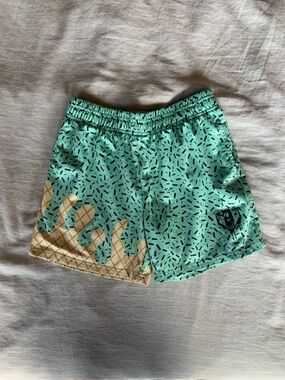 Baseball Lifestyle 101 Mint Ice Cream Shorts